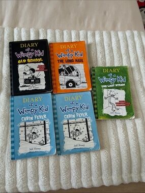 Diary of a Wimpy Kid Book Set (5)